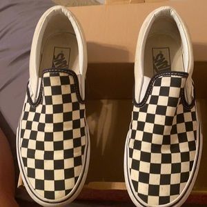 Checkerboard Van platform Slip on